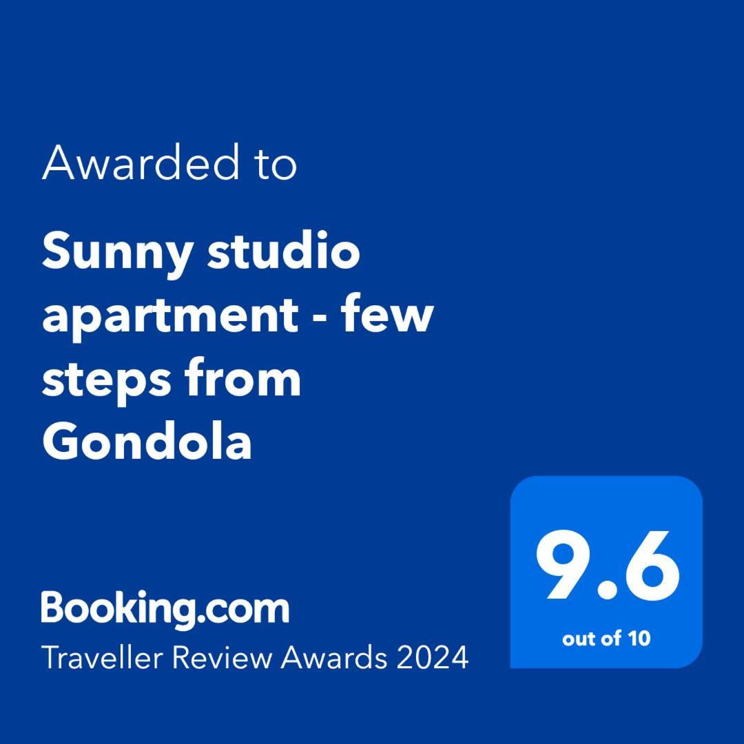 Sunny Studio Apartment - Few Steps From Gondola Банско Экстерьер фото